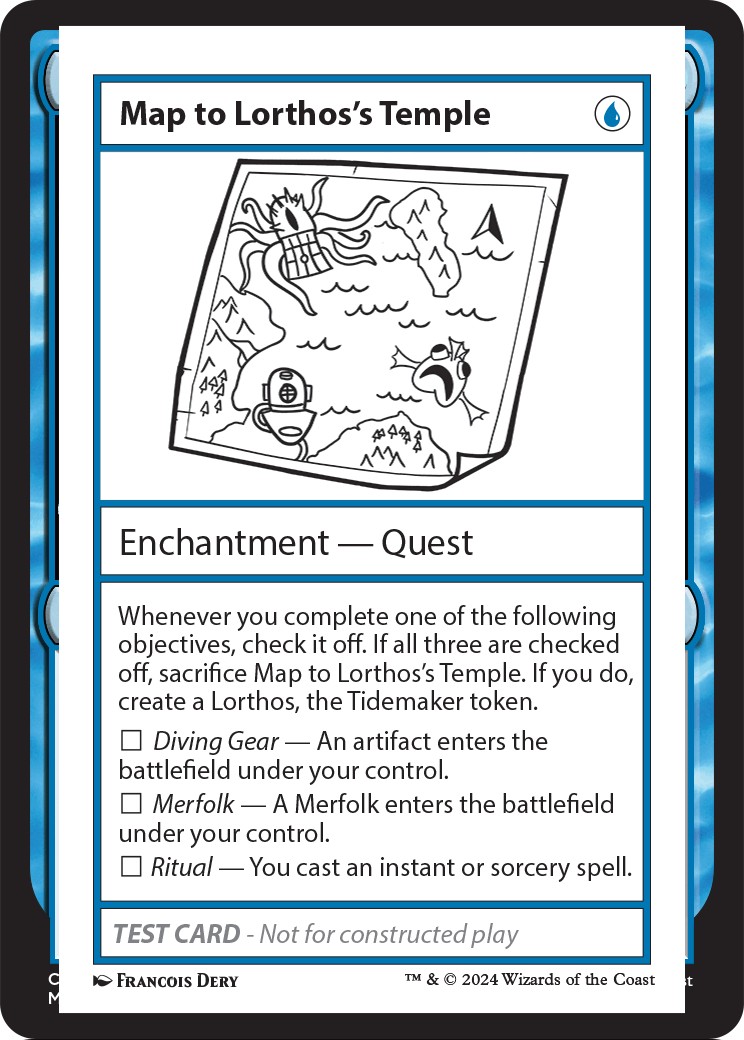 Map to Lorthos's Temple - Image 1