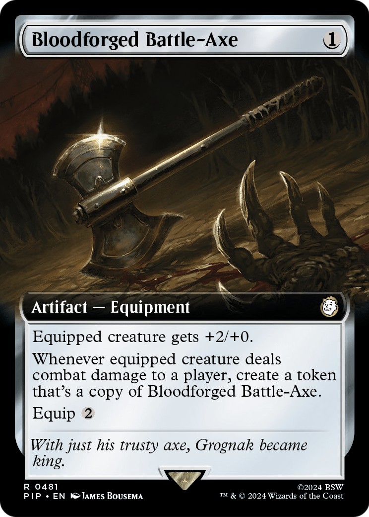 Bloodforged Battle-Axe - Image 1