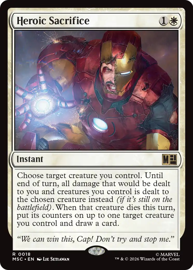 2026 Magic: The Gathering Marvel Super Heroes 2026 Magic: The Gathering Marvel Super Heroes #18 trading card