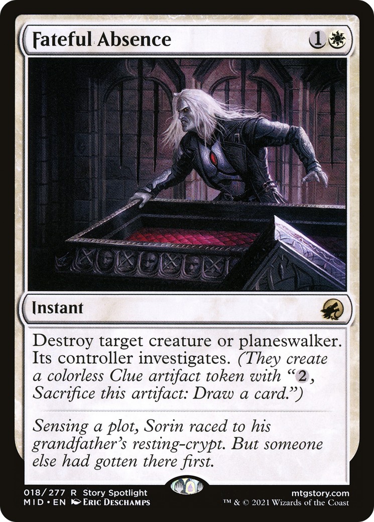 2021 Magic: The Gathering Innistrad: Midnight Hunt 2021 Magic: The Gathering Innistrad: Midnight Hunt #18 trading card