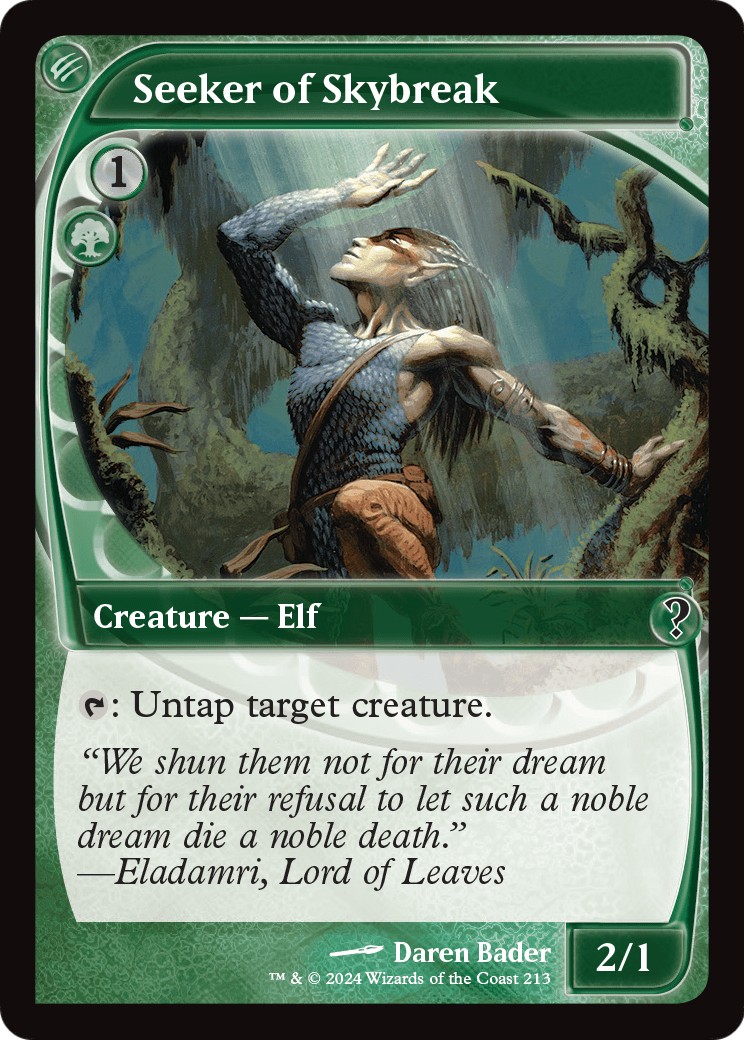 2024 Magic: The Gathering Mystery Booster 2 2024 Magic: The Gathering Mystery Booster 2 #213 trading card