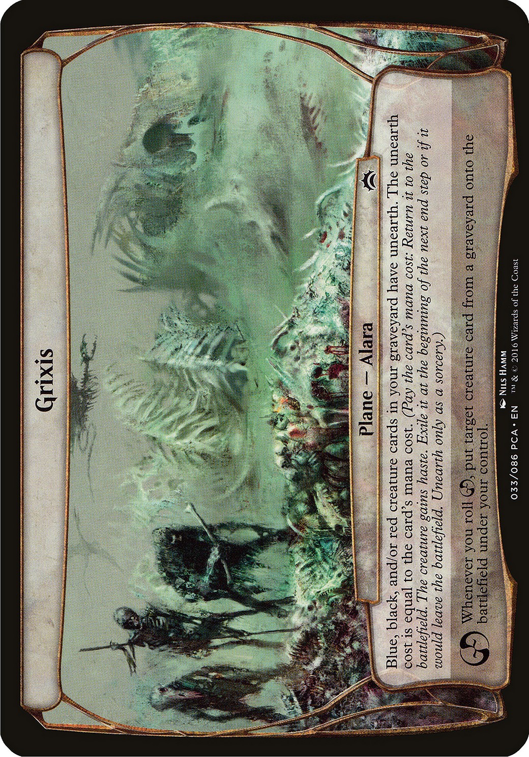 2016 Magic: The Gathering Planechase Anthology Planes 2016 Magic: The Gathering Planechase Anthology Planes #33 trading card