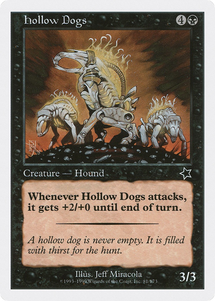 1999 Magic: The Gathering Starter 1999 Magic: The Gathering Starter #81 trading card