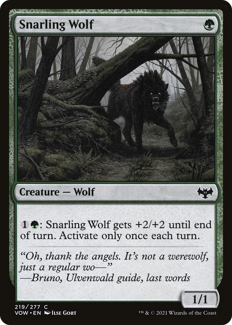 2021 Magic: The Gathering Innistrad: Crimson Vow 2021 Magic: The Gathering Innistrad: Crimson Vow #219 trading card