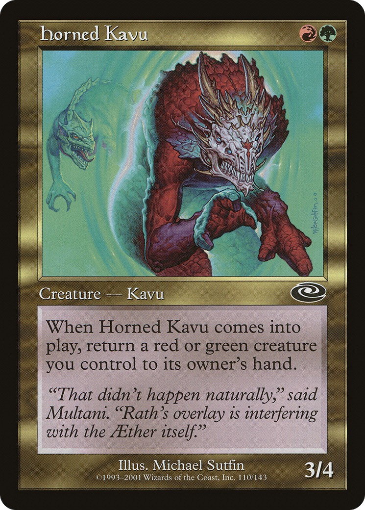 Horned Kavu - Image 1
