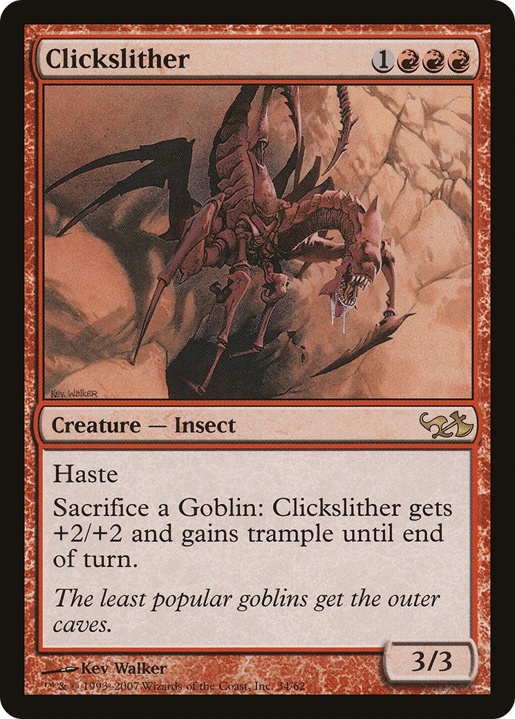 2007 Magic: The Gathering Duel Decks: Elves vs. Goblins 2007 Magic: The Gathering Duel Decks: Elves vs. Goblins #34 trading c