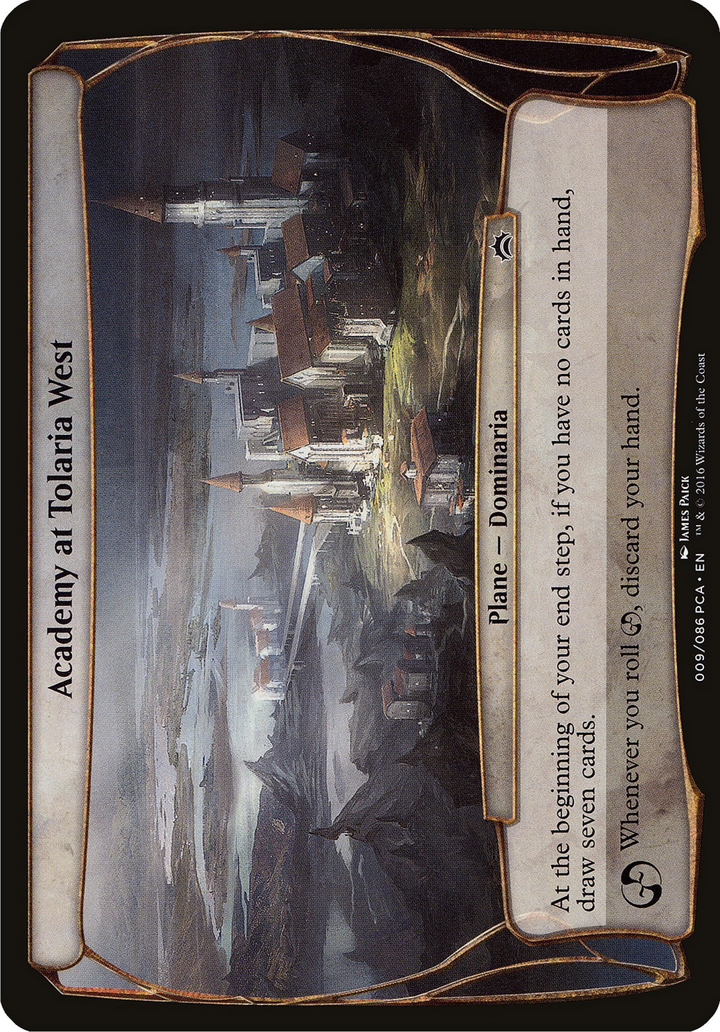 2016 Magic: The Gathering Planechase Anthology Planes 2016 Magic: The Gathering Planechase Anthology Planes #9 trading card