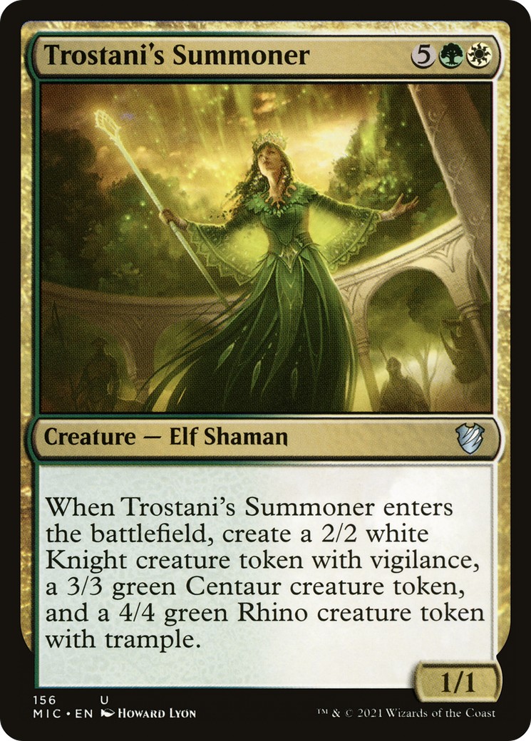 2021 Magic: The Gathering Midnight Hunt 2021 Magic: The Gathering Midnight Hunt #156 trading card