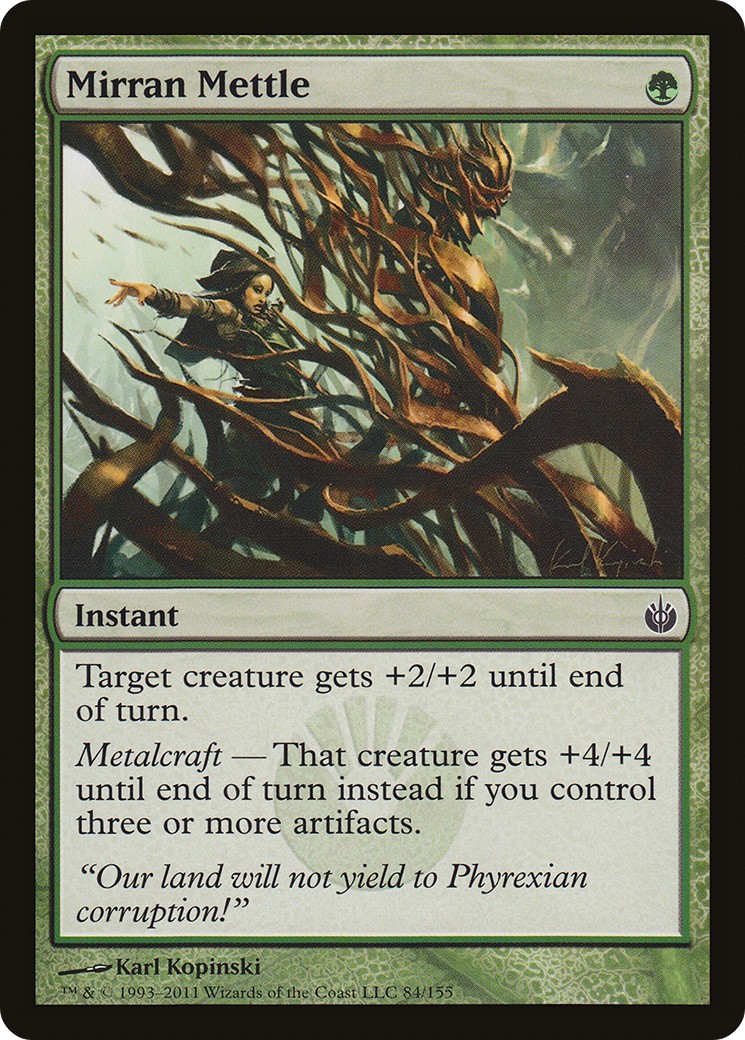 2011 Magic: The Gathering Mirrodin Besieged 2011 Magic: The Gathering Mirrodin Besieged #84 trading card