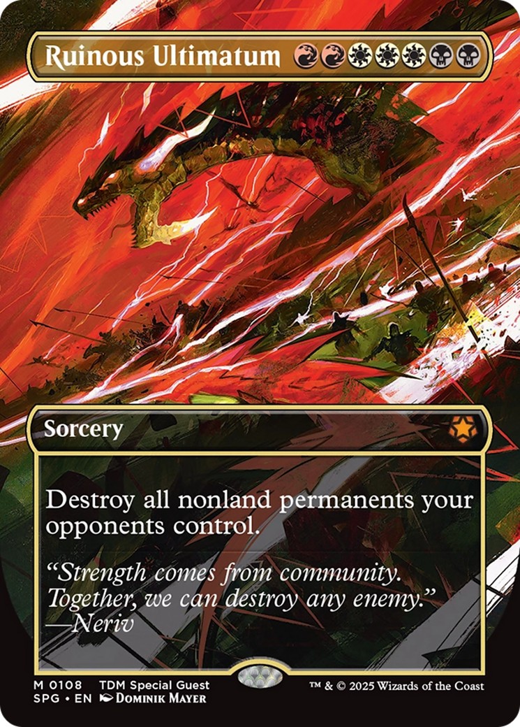 2025 Magic: The Gathering Special Guests 2025 Magic: The Gathering Special Guests #108 trading card