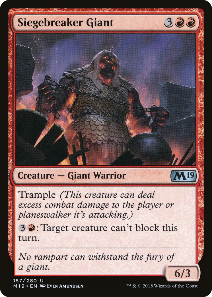 2018 Magic: The Gathering Core Set 2018 Magic: The Gathering Core Set #157 trading card