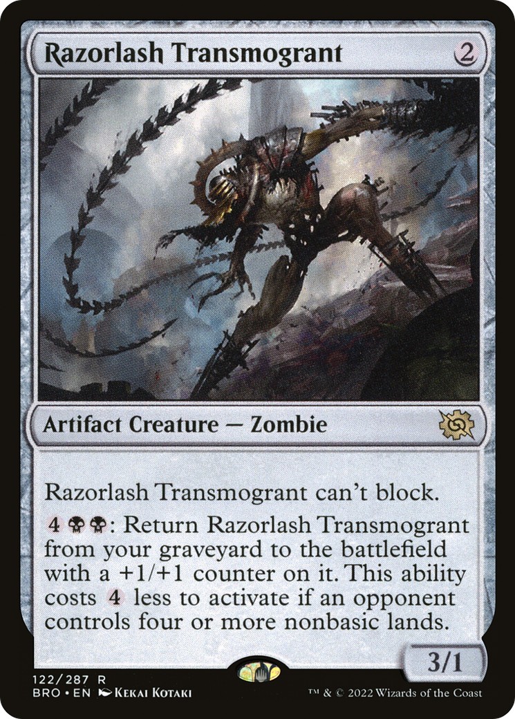 2022 Magic: The Gathering The Brothers' War 2022 Magic: The Gathering The Brothers' War #122 trading card