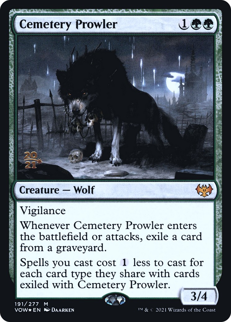 2021 Magic: The Gathering Innistrad: Crimson Vow Promos 2021 Magic: The Gathering Innistrad: Crimson Vow Promos #191s trading