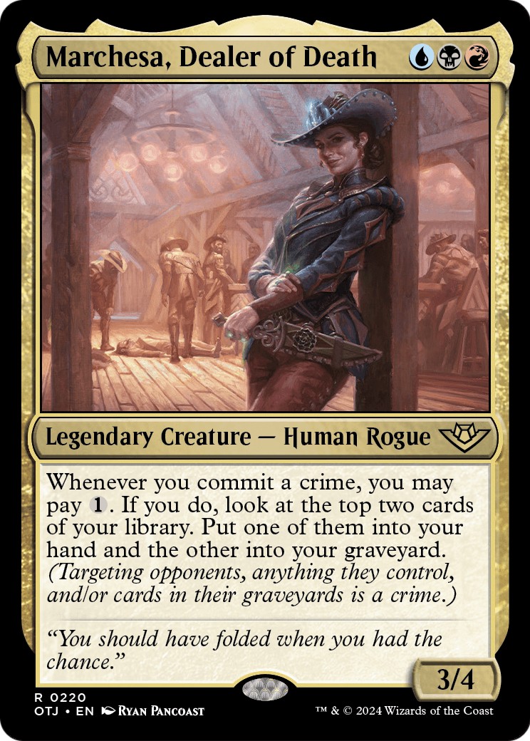 2024 Magic: The Gathering Outlaws of Thunder Junction 2024 Magic: The Gathering Outlaws of Thunder Junction #220 trading card