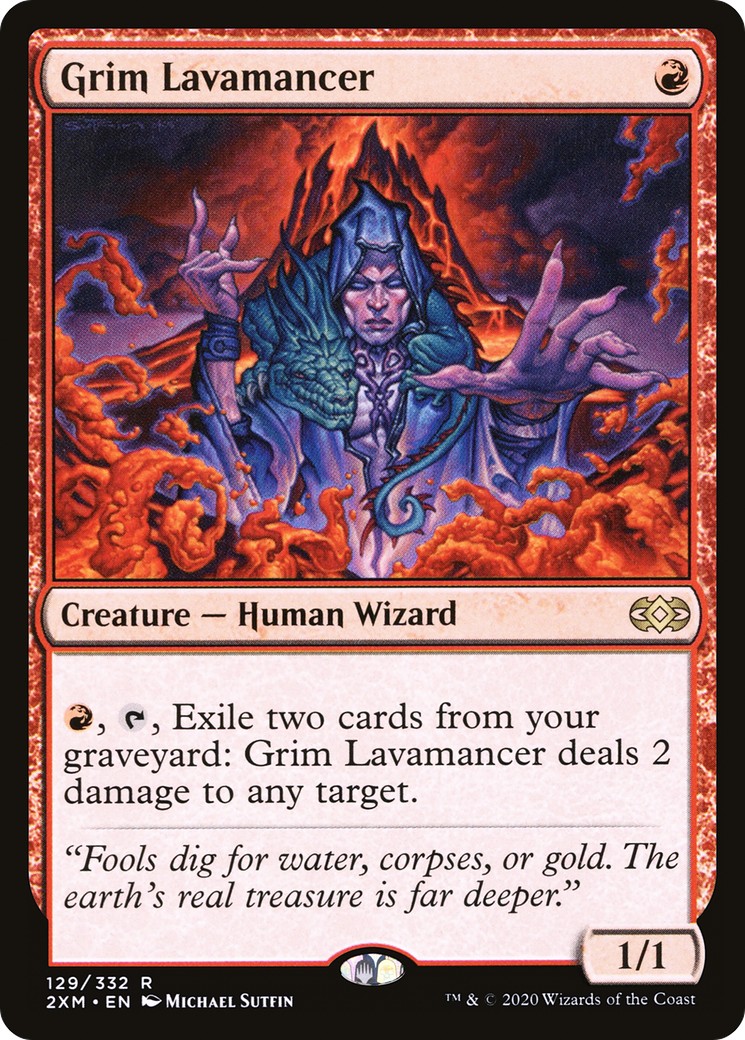 2020 Magic: The Gathering Double Masters 2020 Magic: The Gathering Double Masters #129 trading card