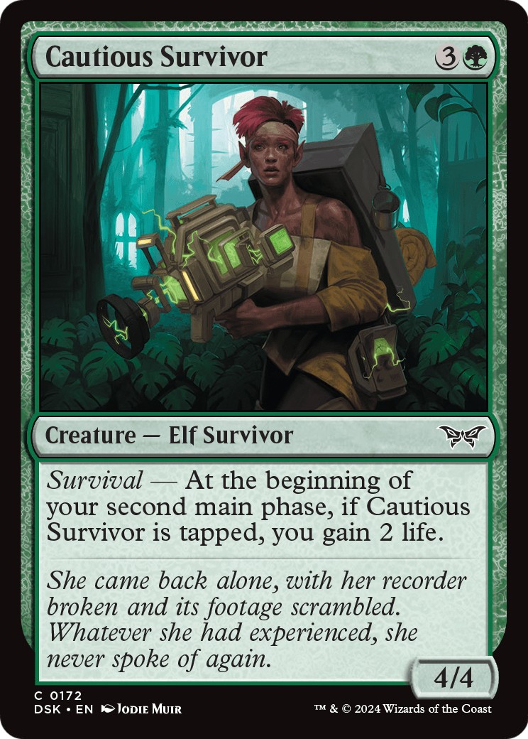 2024 Magic: The Gathering Duskmourn: House of Horror 2024 Magic: The Gathering Duskmourn: House of Horror #172 trading card