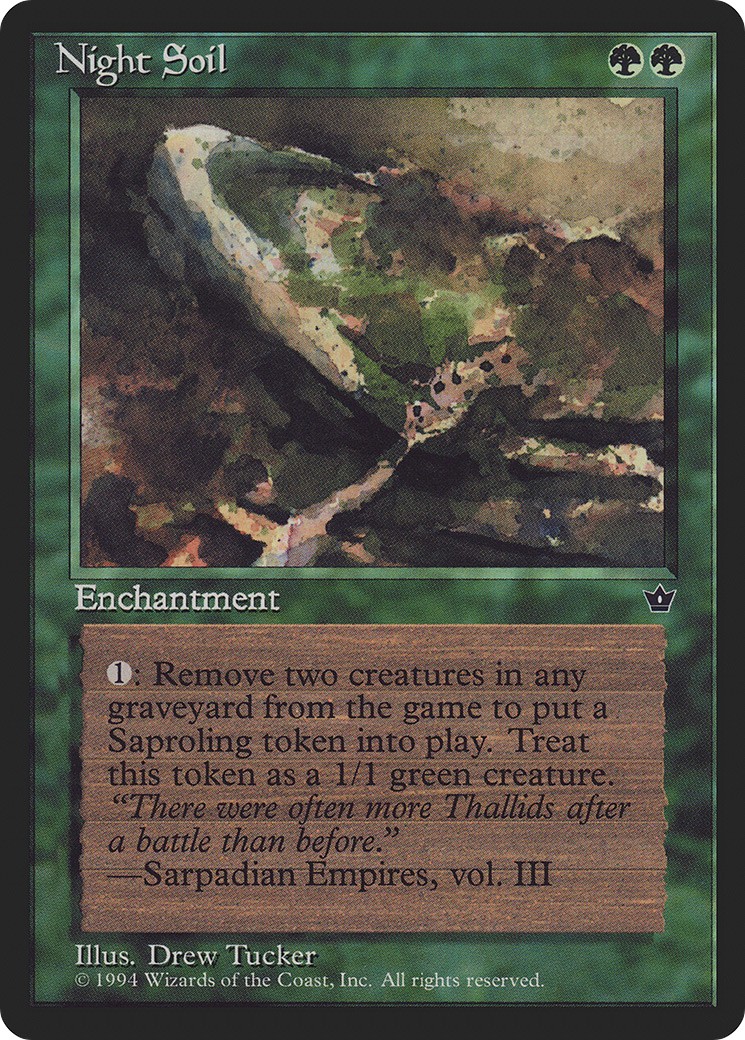 1994 Magic: The Gathering Fallen Empires 1994 Magic: The Gathering Fallen Empires #71c trading card