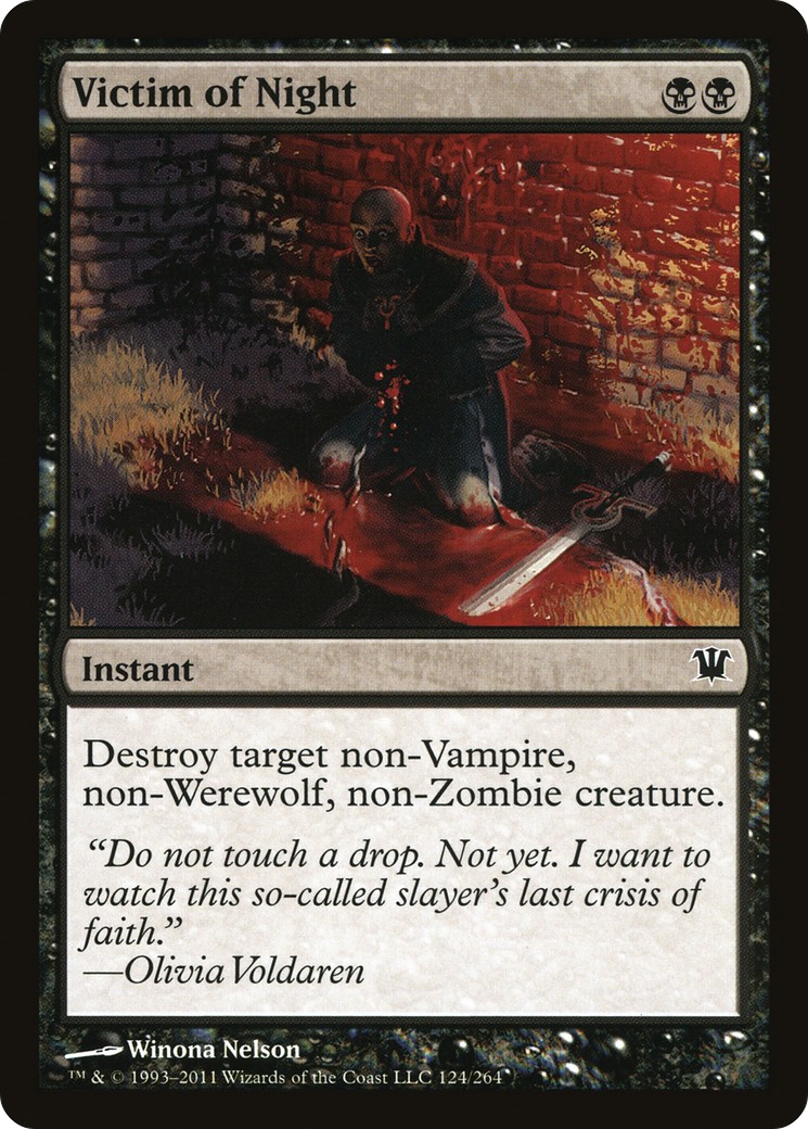 2011 Magic: The Gathering Innistrad 2011 Magic: The Gathering Innistrad #124 trading card