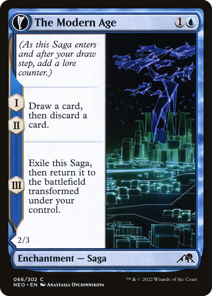 2022 Magic: The Gathering Kamigawa: Neon Dynasty 2022 Magic: The Gathering Kamigawa: Neon Dynasty #66 trading card