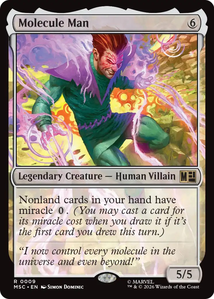 2026 Magic: The Gathering Marvel Super Heroes 2026 Magic: The Gathering Marvel Super Heroes #9 trading card