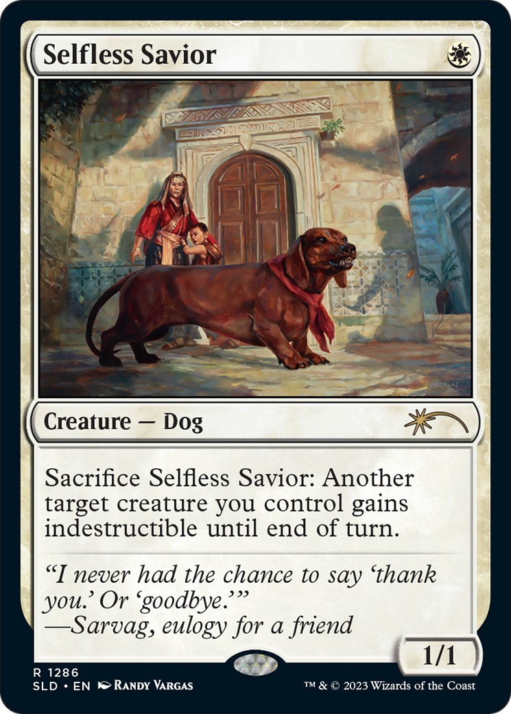 2023 Magic: The Gathering Secret Lair Drop 2023 Magic: The Gathering Secret Lair Drop #1286 trading card