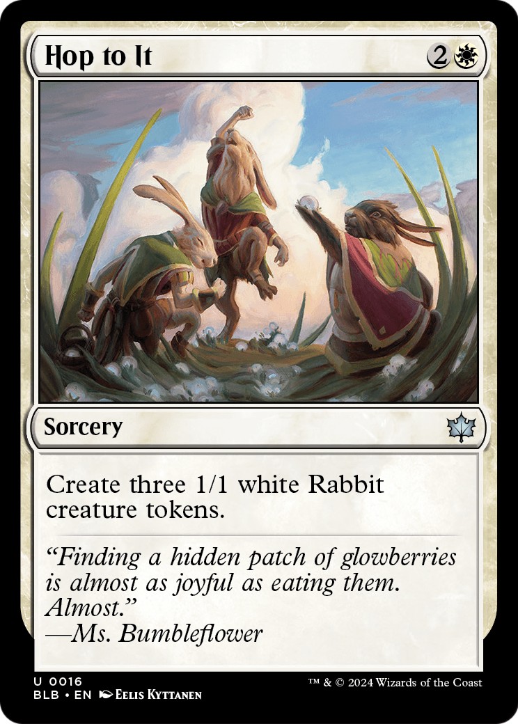 2024 Magic: The Gathering Bloomburrow 2024 Magic: The Gathering Bloomburrow #16 trading card