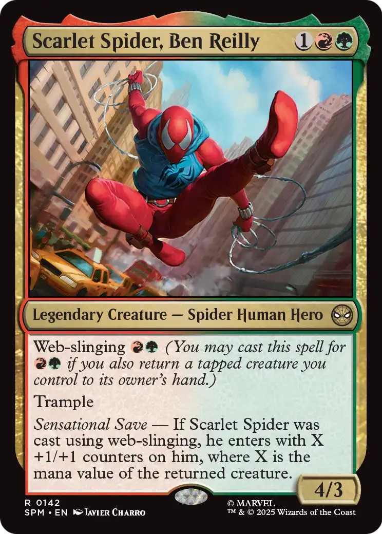 2025 Magic: The Gathering Marvel's Spider-Man 2025 Magic: The Gathering Marvel's Spider-Man #142 trading card