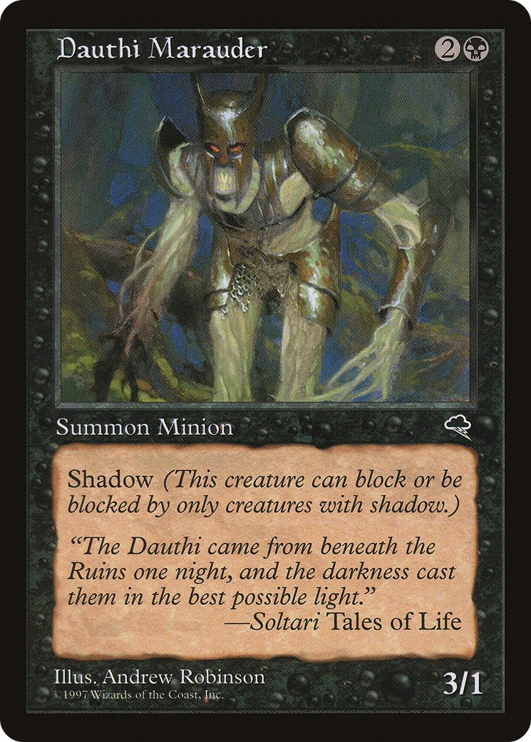 1997 Magic: The Gathering Tempest 1997 Magic: The Gathering Tempest #123 trading card