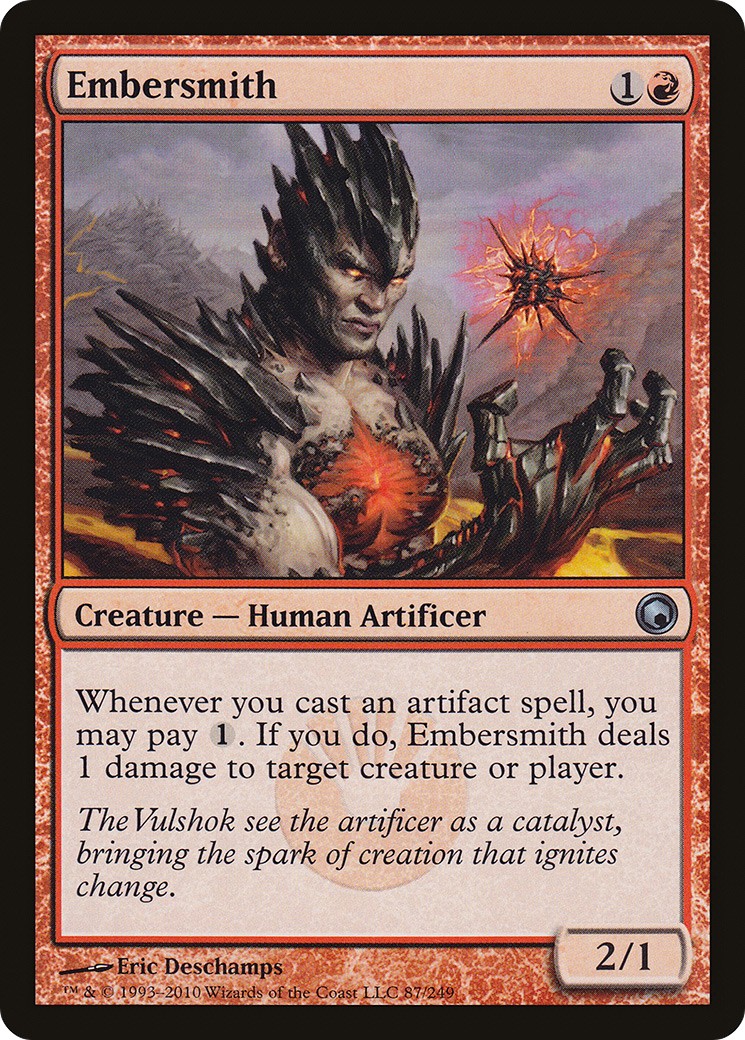 2010 Magic: The Gathering Scars of Mirrodin 2010 Magic: The Gathering Scars of Mirrodin #87 trading card