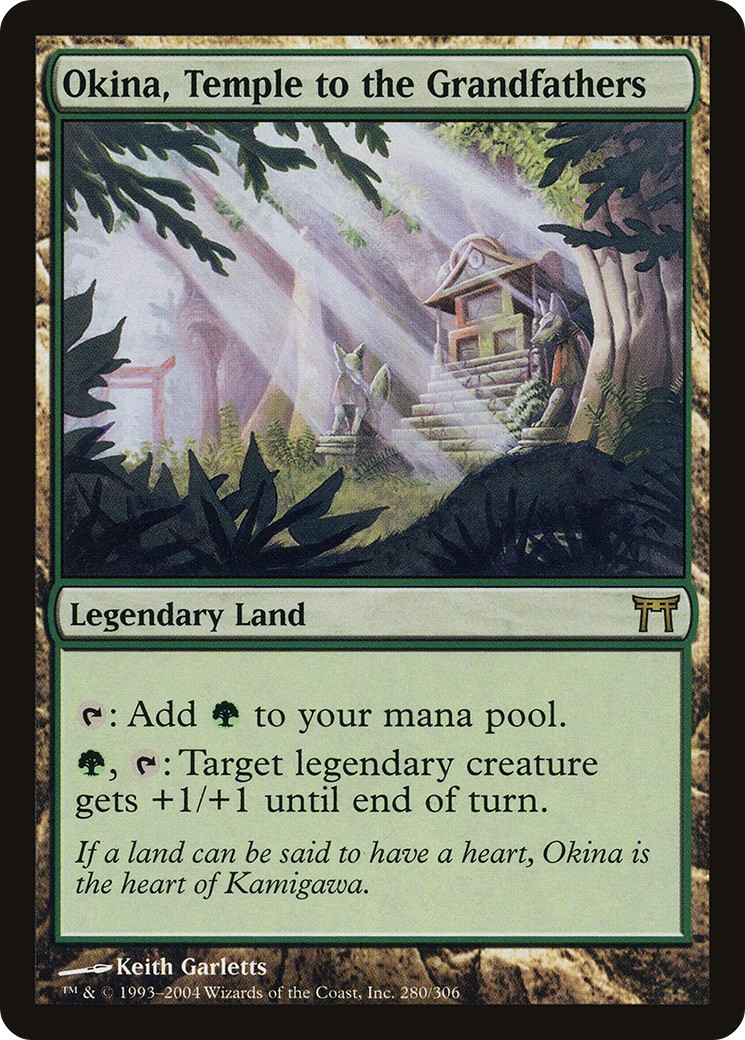 2004 Magic: The Gathering Champions of Kamigawa 2004 Magic: The Gathering Champions of Kamigawa #280 trading card