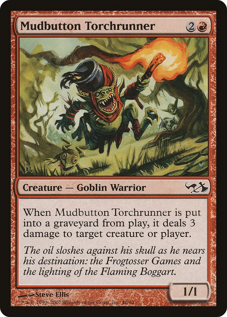 2007 Magic: The Gathering Duel Decks: Elves vs. Goblins 2007 Magic: The Gathering Duel Decks: Elves vs. Goblins #46 trading c