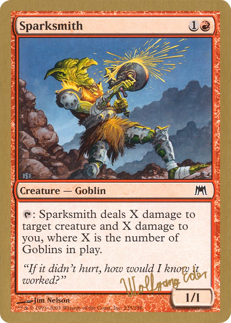 2003 Magic: The Gathering World Championship Decks 2003 Magic: The Gathering World Championship Decks #we235 trading card