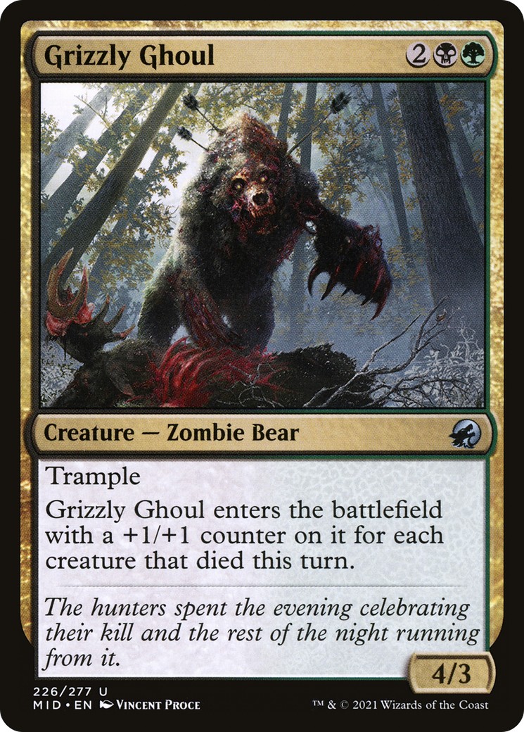 2021 Magic: The Gathering Innistrad: Midnight Hunt 2021 Magic: The Gathering Innistrad: Midnight Hunt #226 trading card