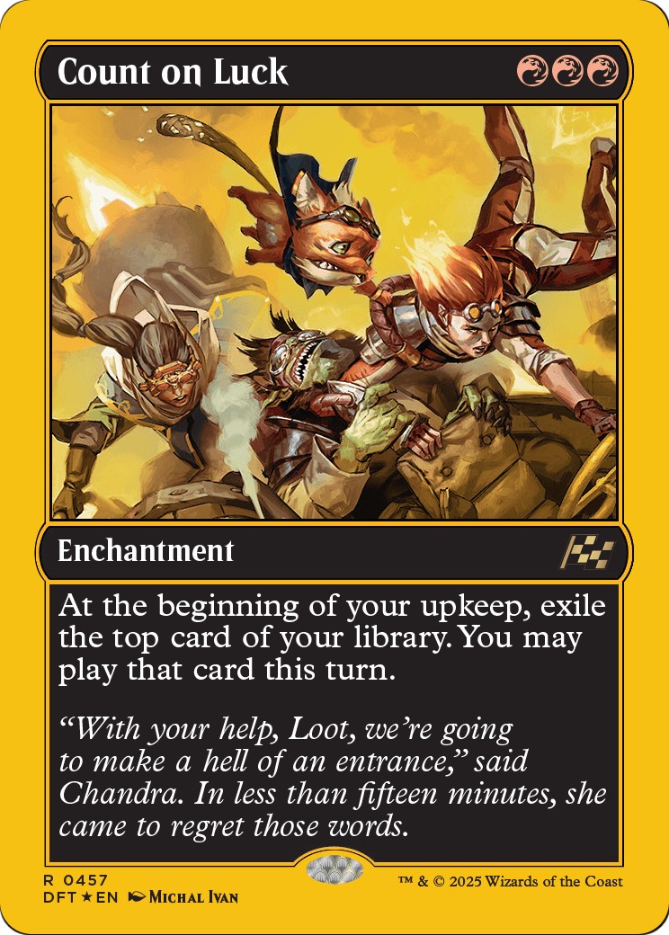 2025 Magic: The Gathering Aetherdrift 2025 Magic: The Gathering Aetherdrift #457 trading card