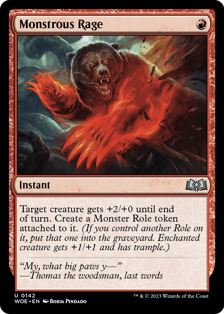 2023 Magic: The Gathering Wilds of Eldraine 2023 Magic: The Gathering Wilds of Eldraine #142 trading card