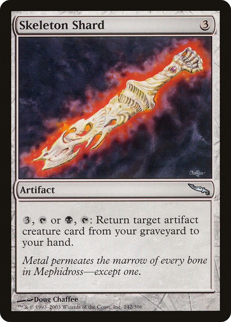 2003 Magic: The Gathering Mirrodin 2003 Magic: The Gathering Mirrodin #242 trading card