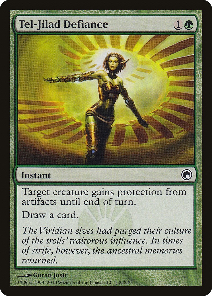 2010 Magic: The Gathering Scars of Mirrodin 2010 Magic: The Gathering Scars of Mirrodin #129 trading card