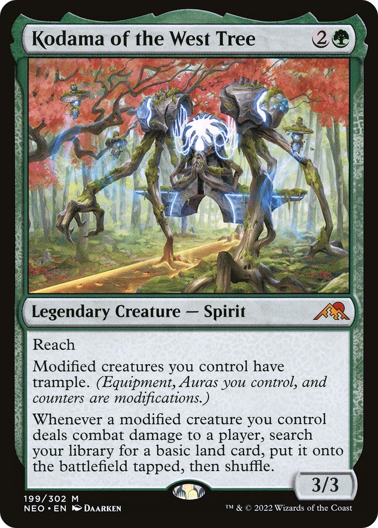 2022 Magic: The Gathering Kamigawa: Neon Dynasty 2022 Magic: The Gathering Kamigawa: Neon Dynasty #199 trading card
