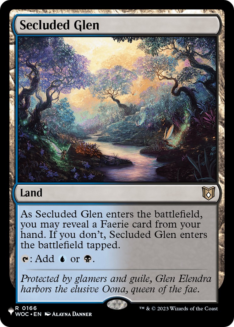 2025 Magic: The Gathering The List 2025 Magic: The Gathering The List #WOC-166 trading card