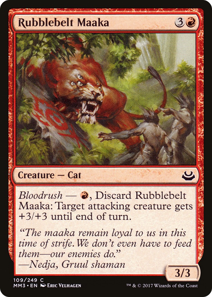 2017 Magic: The Gathering Modern Masters 2017 Magic: The Gathering Modern Masters #109 trading card