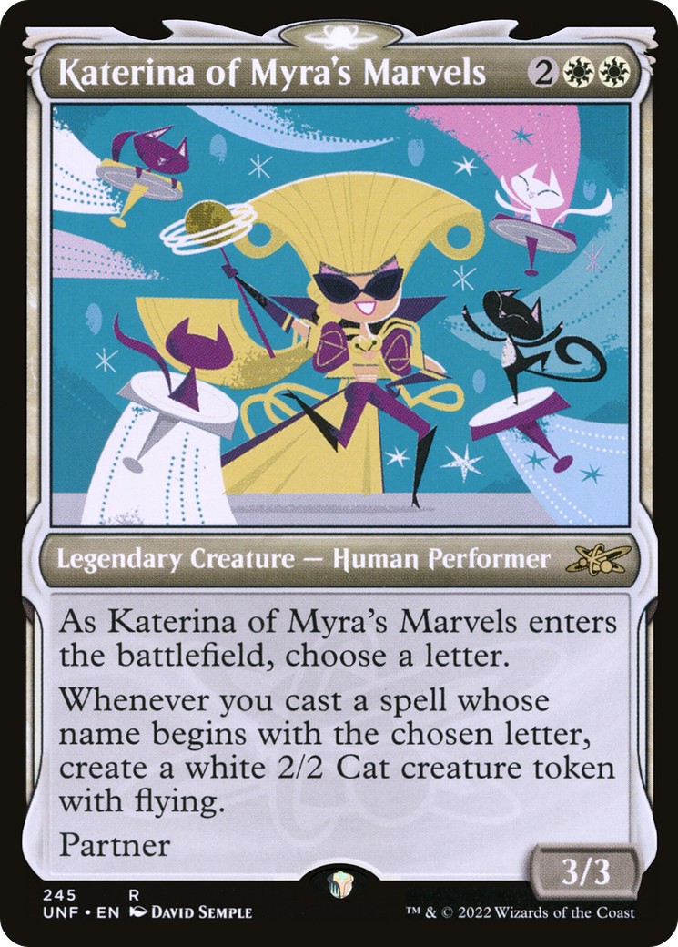 2022 Magic: The Gathering Unfinity 2022 Magic: The Gathering Unfinity #245 trading card