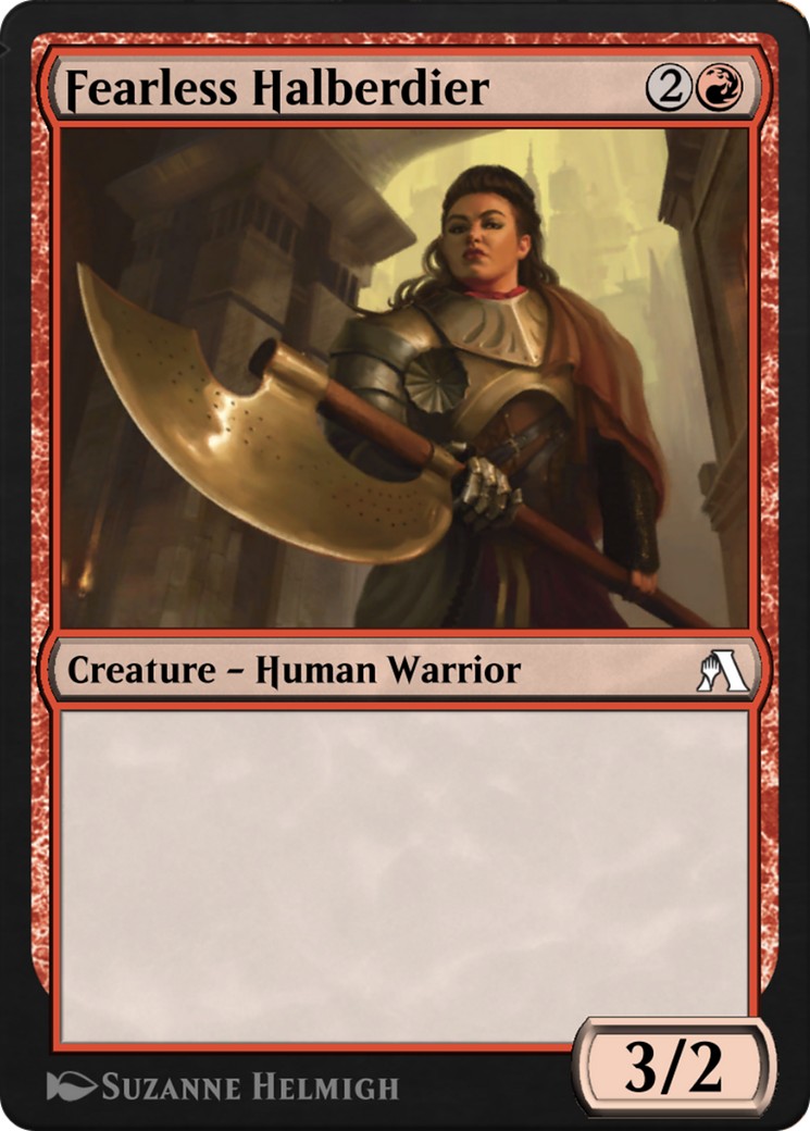 Fearless Halberdier - Image 1