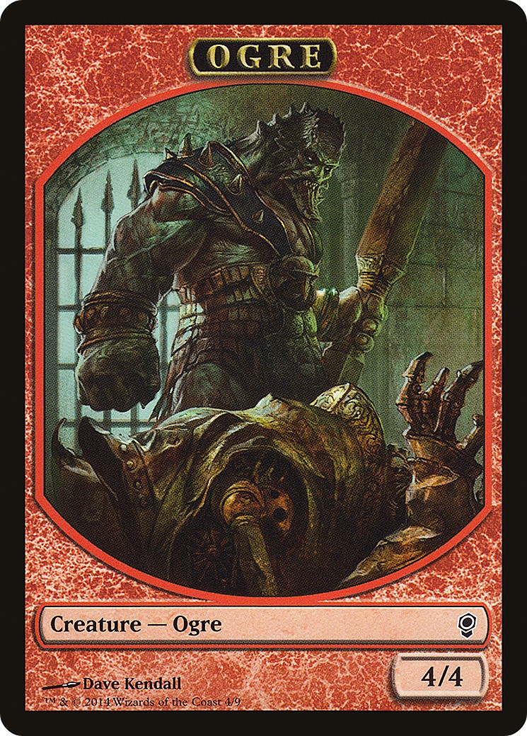 2014 Magic: The Gathering Conspiracy Tokens 2014 Magic: The Gathering Conspiracy Tokens #4 trading card