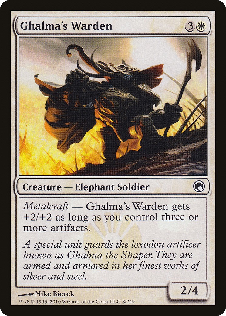 2010 Magic: The Gathering Scars of Mirrodin 2010 Magic: The Gathering Scars of Mirrodin #8 trading card