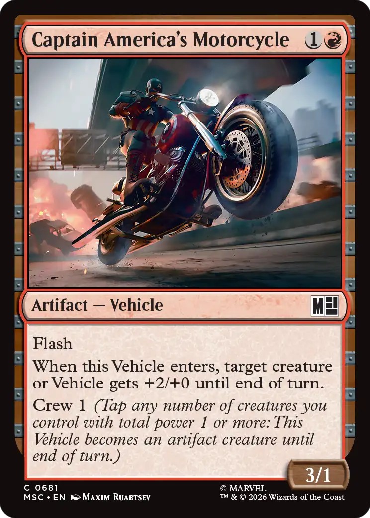 Captain America's Motorcycle - Image 1