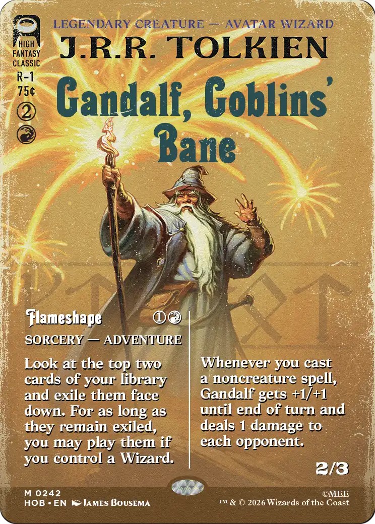 2026 Magic: The Gathering The Hobbit 2026 Magic: The Gathering The Hobbit #242 trading card