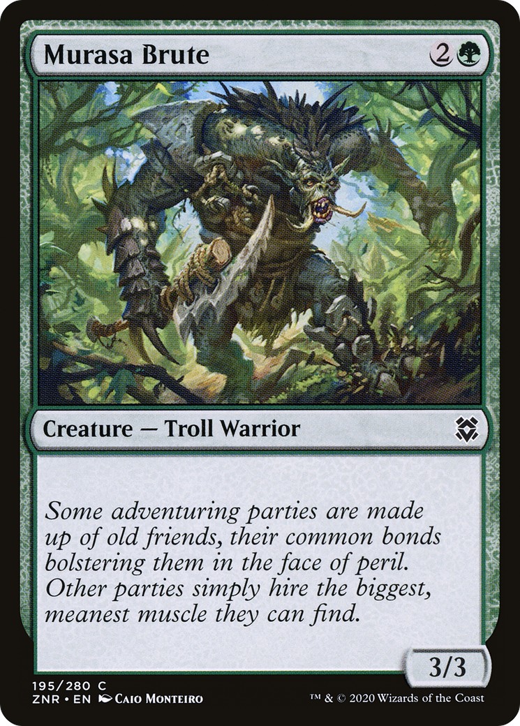 2020 Magic: The Gathering Zendikar Rising 2020 Magic: The Gathering Zendikar Rising #195 trading card