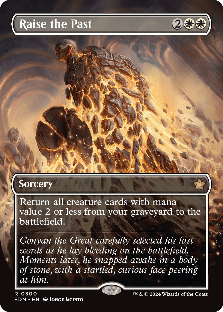 2024 Magic: The Gathering Foundations 2024 Magic: The Gathering Foundations #300 trading card