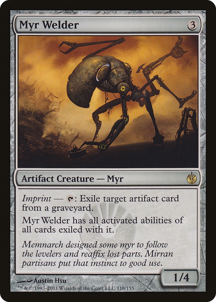 2011 Magic: The Gathering Mirrodin Besieged 2011 Magic: The Gathering Mirrodin Besieged #118 trading card