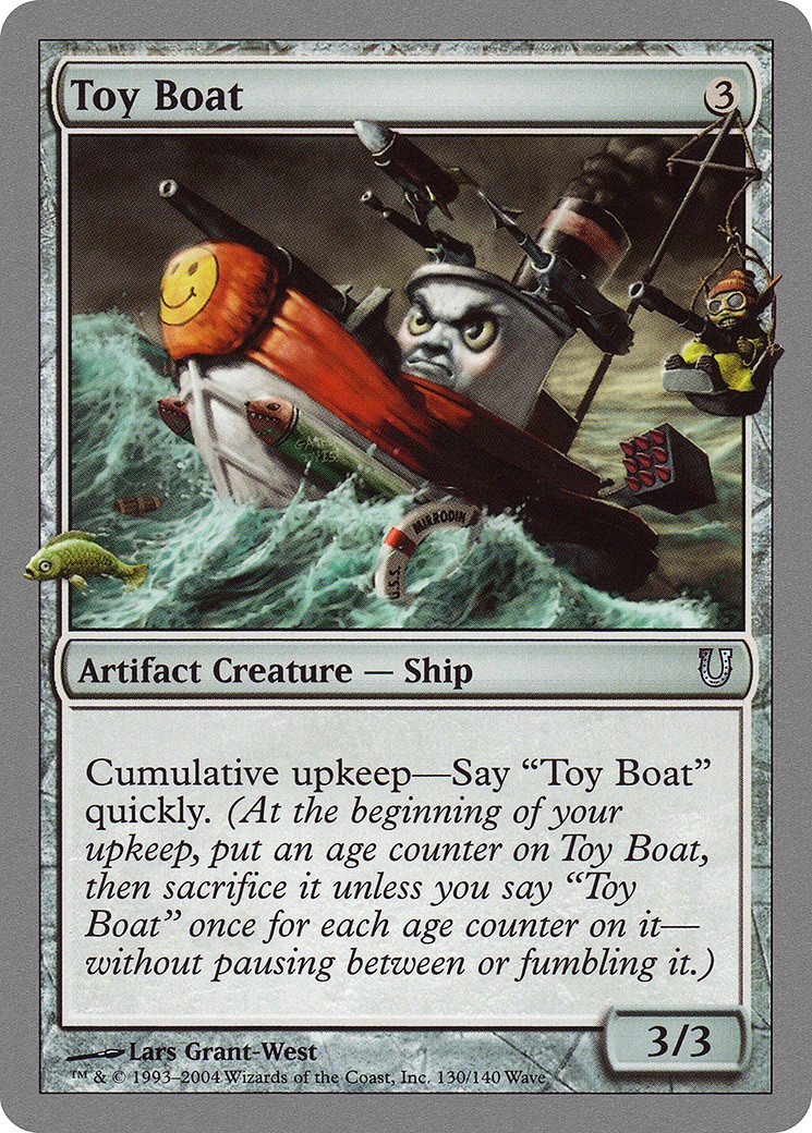2004 Magic: The Gathering Unhinged 2004 Magic: The Gathering Unhinged #130 trading card